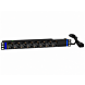 19 inch 8 voudige stekkerdoos met C14 stekker - Italie
