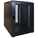 15U minikast met geperforeerde voordeur 600x600x770mm (BxDxH)