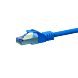 CAT6a S/FTP (PIMF) patchkabel 0,25m blauw