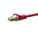 Cat7 S/FTP (PIMF) patchkabel 15m rood