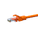 CAT5e UTP patchkabel 15m oranje - CCA