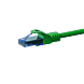 UTP CAT6a patchkabel 1,50m groen - 100% koper