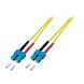OS2 duplex glasvezel kabel SC-SC 20m