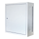 3U wandkast met metalen deur 185mm diep wit
