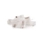 CAT5e Connector RJ45 - Unshielded - voor soepele en stugge kern - 10 stuks