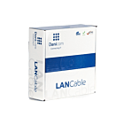 CAT5e F/UTP 100m kabel op rol stug grijs CCA