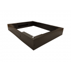 Serverkast sokkel 600x600x150mm zwart