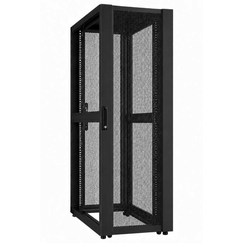 48U Datacenter serverkast met geperforeerde deur 800x1200x2250mm (BxDxH)