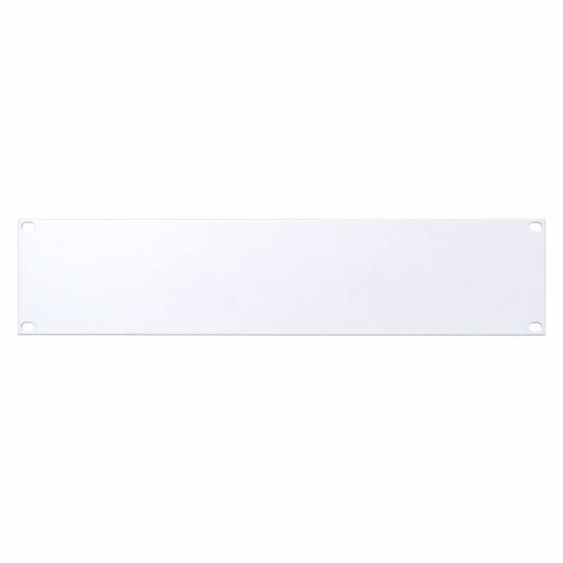 2U 19 inch afdekpaneel - wit