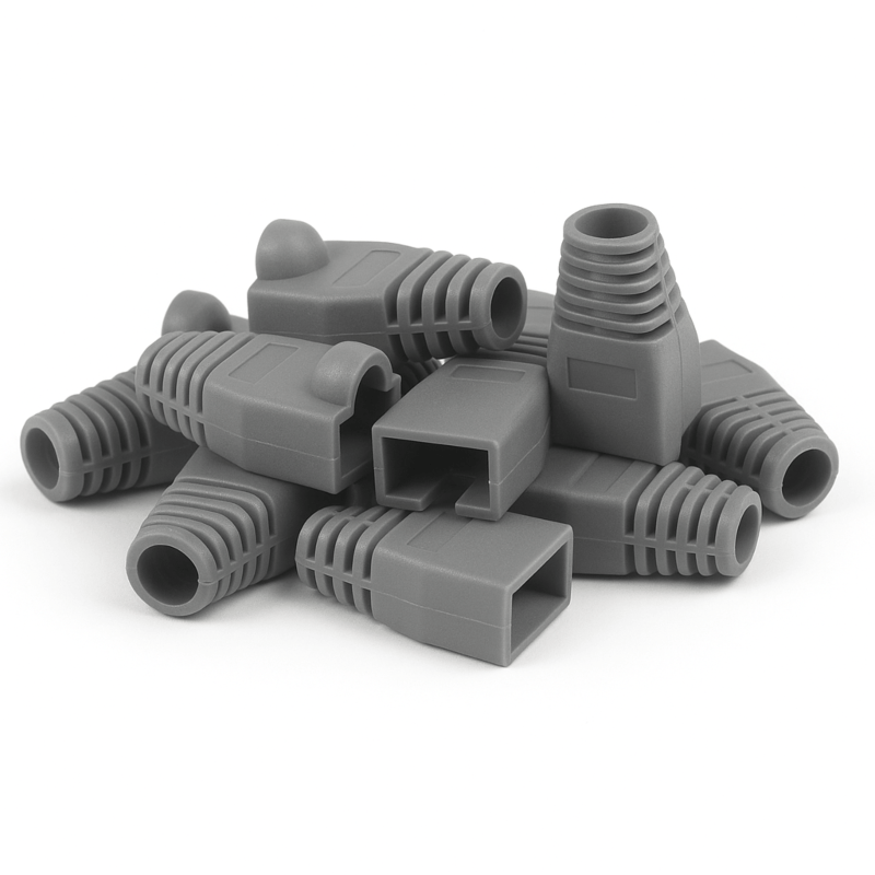 DANICOM RJ45 Kabeltule Grijs - 10 stuks