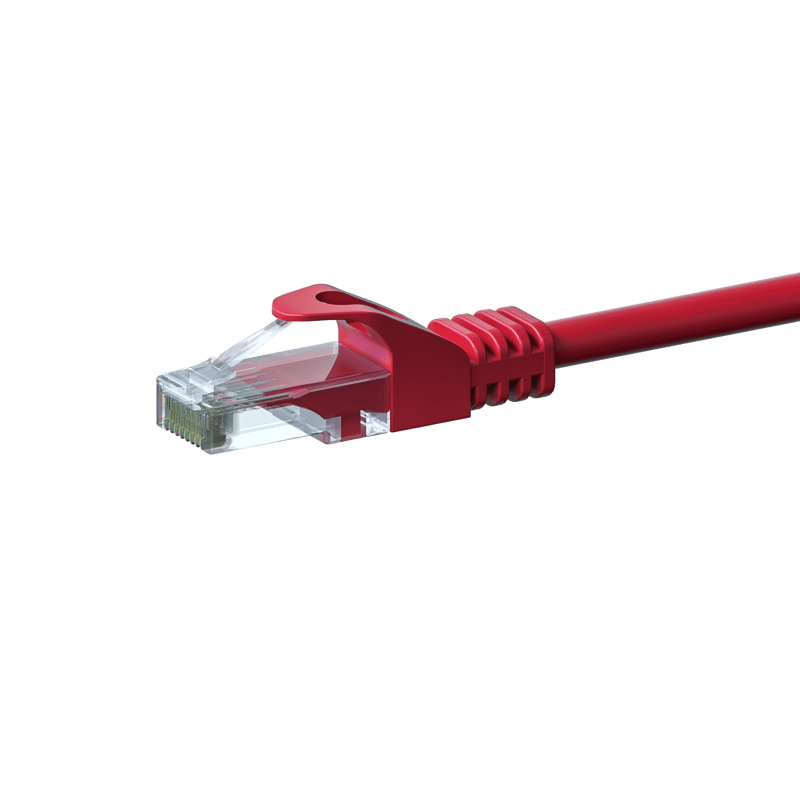 CAT6 UTP patchkabel 5m rood   - CCA