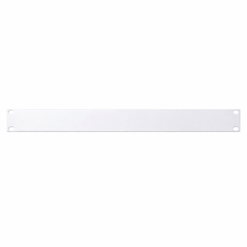 1U 19 inch afdekpaneel - wit