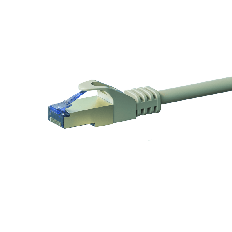 CAT6a S/FTP (PIMF) patchkabel 0,50m grijs