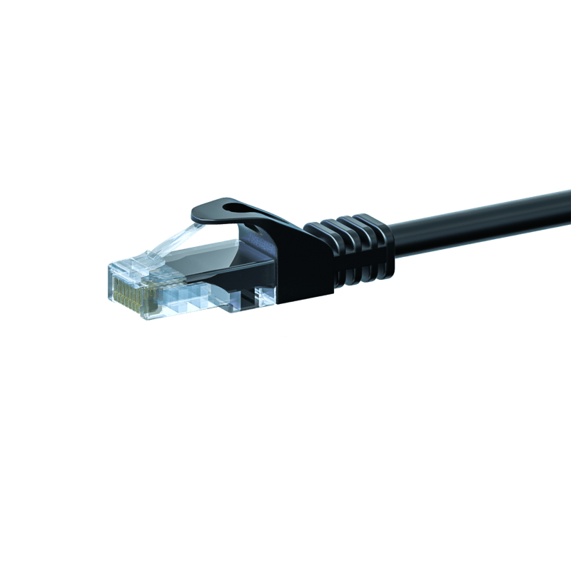 CAT5e UTP patchkabel 20m zwart - CCA
