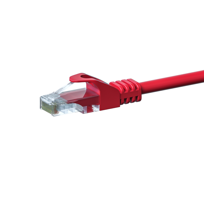 CAT5e UTP patchkabel 15m rood - CCA