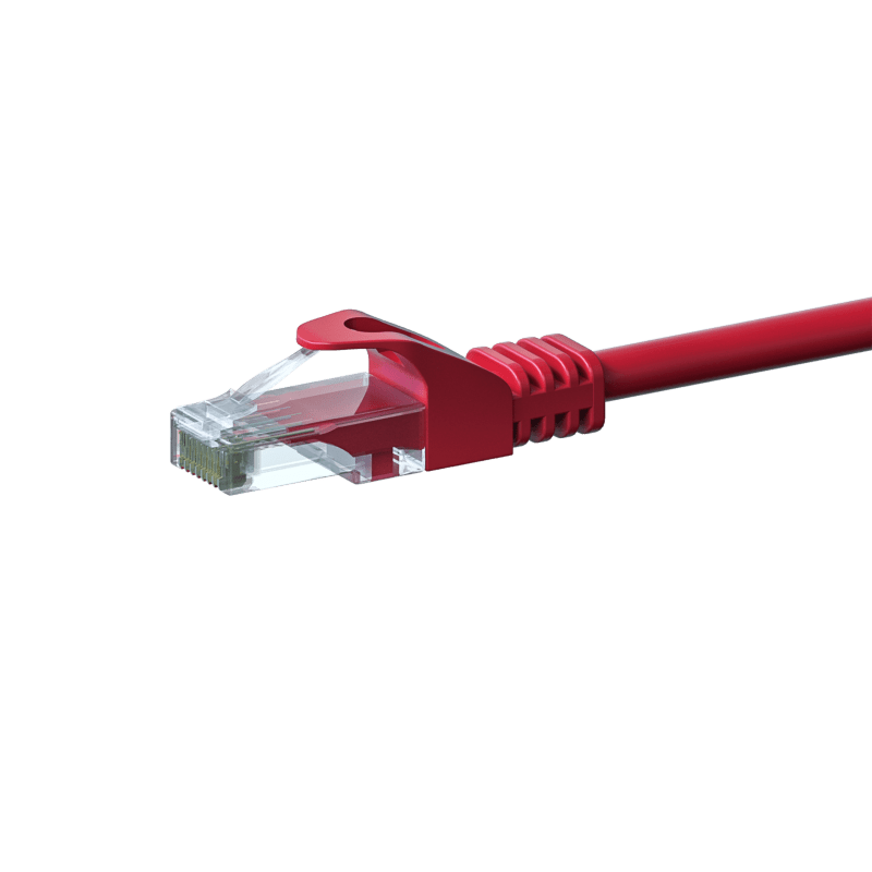 CAT6 UTP patchkabel 3m rood   - CCA