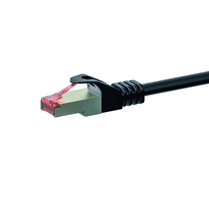 CAT6 S/FTP (PIMF) patchkabel 50m zwart 