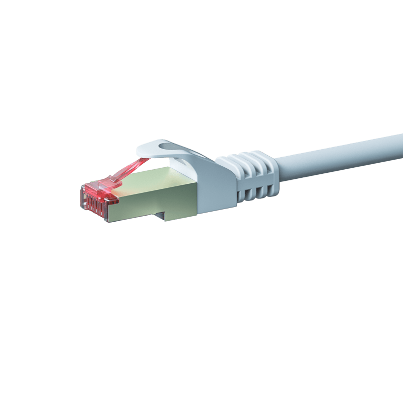 CAT6 S/FTP (PIMF) patchkabel 10m wit