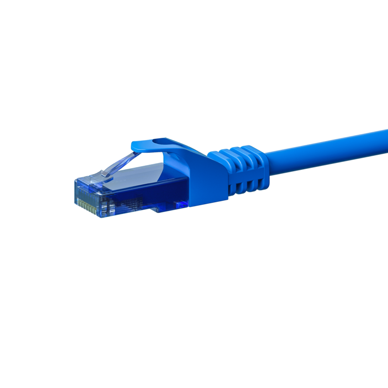 UTP CAT6a patchkabel 30m blauw - 100% koper