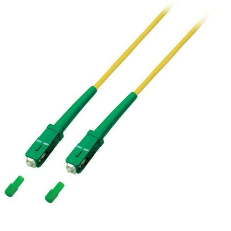 OS2 simplex glasvezel kabel SC/APC-SC/APC 15m