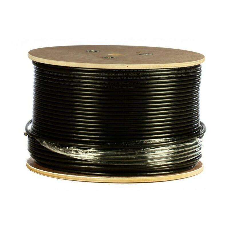 DANICOM CAT6 UTP 305m Buitenkabel op rol stug - PE (Fca)