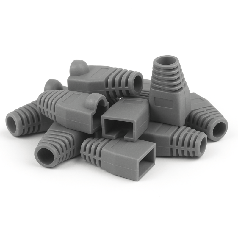 DANICOM RJ45 Kabeltule Grijs Large - 10 stuks
