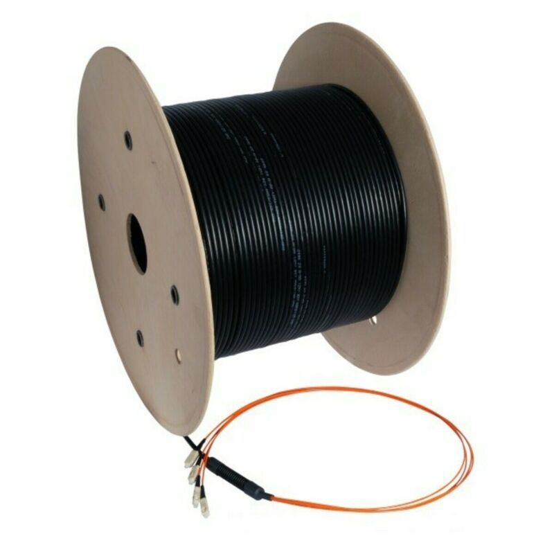 OM3 glasvezel kabel op maat 8 vezels incl. connectoren