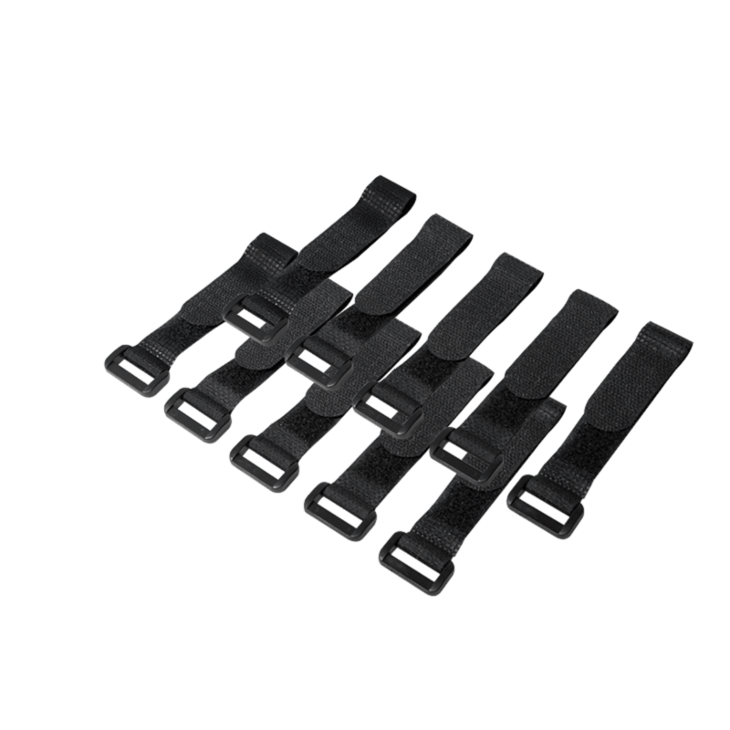 Kabelriem - zwart - 10 stuks