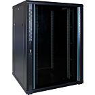 22U serverkast met glazen voordeur 800x800x1200mm