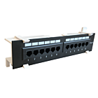CAT6 UTP Wallmount Patchpaneel - 12 poorts