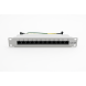 Cat6a 10 inch 12 poorts STP patchpaneel
