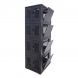 42U compartiment serverkast met geperforeerde deur - 4x9U - 800x1000x2000mm