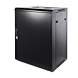 12U wandkast met metalen deur 600x450x635mm (BxDxH)