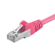 CAT5e FTP patchkabel 7,50m Roze