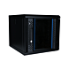 10 inch 6U serverkast met glazen deur 370X450X370mm (BxDxH)