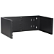 4U wall mount bracket, zonder scharnieren, 300mm diep