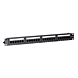 CAT5e UTP 24 poorts patchpaneel