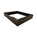 Serverkast sokkel 600x1200x150mm zwart