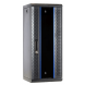 15U serverkast (10 inch) met glazen voordeur 370x450x752mm