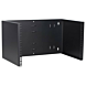 6U wall mount bracket, zonder scharnieren, 300mm diep