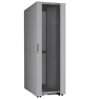 48U Datacenter serverkast met geperforeerde deur 800x1000x2250mm (BxDxH) Grijs