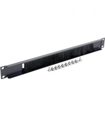 10 inch kabelinvoerpaneel met borstel 1U