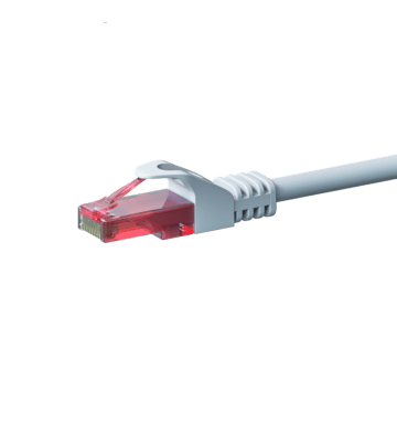 UTP CAT6 patchkabel 5m wit - 100% koper