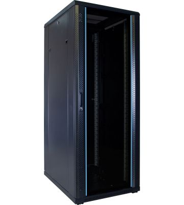 32U serverkast met glazen voordeur 600x800x1600mm