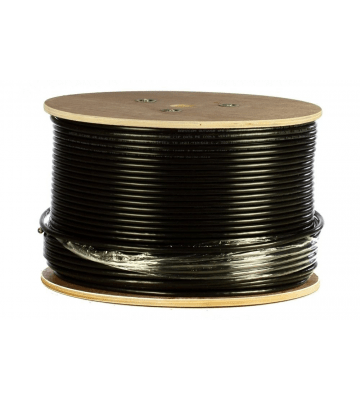 DANICOM CAT7 S/FTP 305m Buitenkabel op rol stug -  PE (Fca)