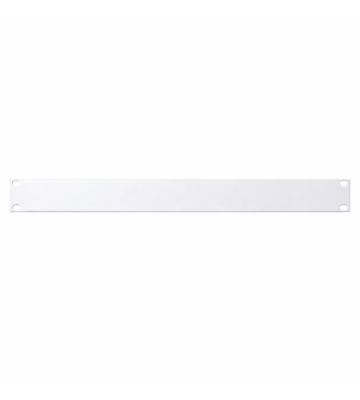 1U 19 inch afdekpaneel - wit