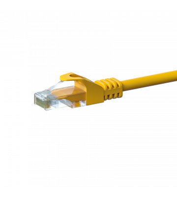 UTP CAT5e patchkabel 1,50m geel - 100% koper