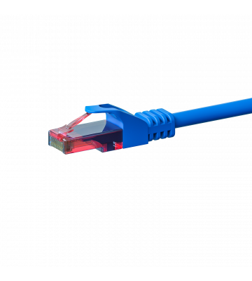 UTP CAT6 patchkabel 0,50m blauw - 100% koper