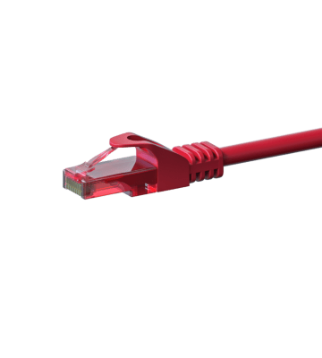 UTP CAT6 patchkabel 2m rood - 100% koper