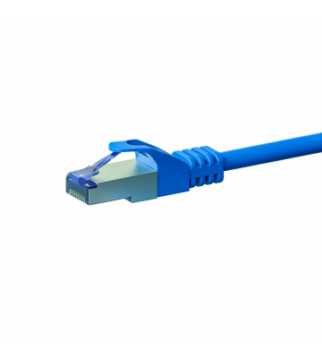 CAT6a S/FTP (PIMF) patchkabel 0,50m blauw